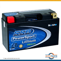 SSB Lithium Battery Ultralight for YAMAHA XP500 T-MAX, XT660R, YZF-R6, YFZ450