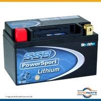 SSB PowerSport High Performance Lithium Battery for PIAGGIO/VESPA BEVERLY 125
