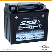 SSB V-Spec High Perform. 12V AGM Battery for GILERA 180/200 RUNNER FXR, SP, VXR