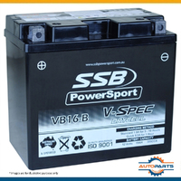 SSB V-Spec High Perform. 12V AGM Battery for BUELL RR/RS 1200