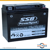 SSB V-Spec High Perform 12V AGM Battery for CAN-AM OUTLANDER MAX 570 DPS/STD EFI